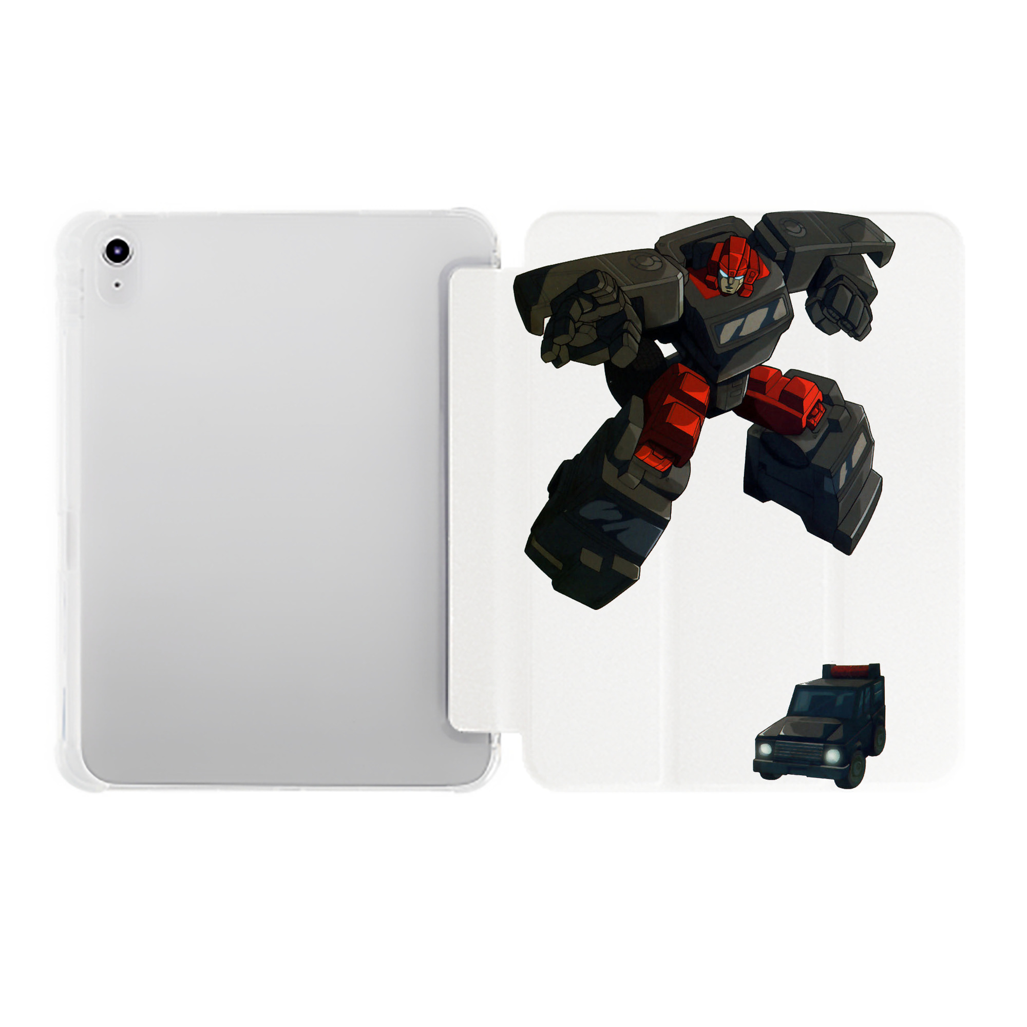 （画像用）  IPad ケース ペン収納付き 三つ折りスタンド PUレザー×シリコン 対応機種9.5/10.5/10.9インチ